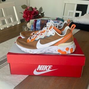 Tennessee Vols Nike React Tennis Shoes